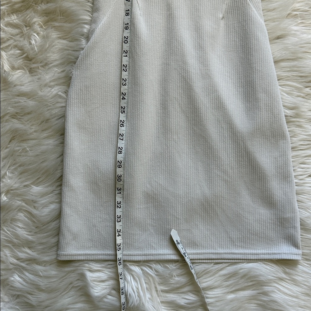 Lululemon Ribbed Softstreme Slim-Fit Tank Dress Size 4 - Picture 11 of 11